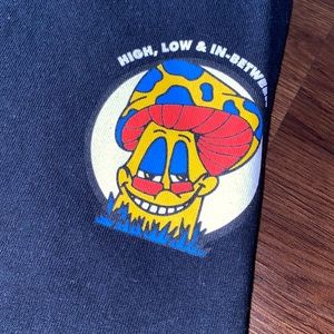 Black Mushroom T-Shirt